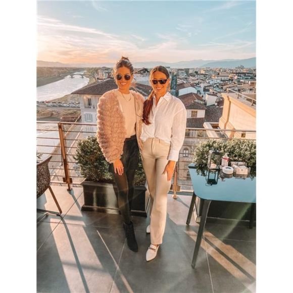 Women's Fall Open Front Cardigan Faux Fur Coat Vintage Parka Shaggy Jacket Coat - Picture 6 of 6